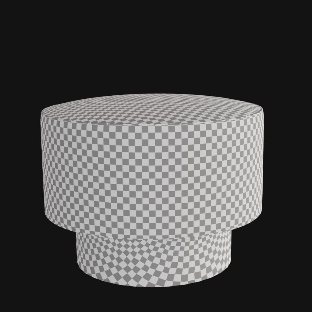 Pastilles  ottoman-3d model