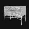 chill out sofa small- 3d model