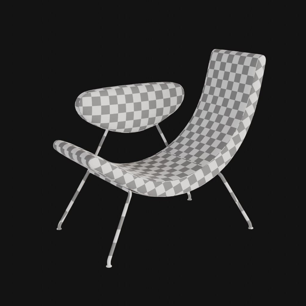 Sivel chair 2- 3d model
