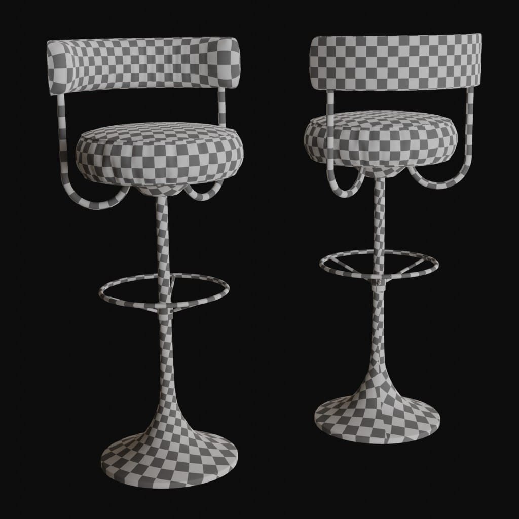 venus stool- 3d model