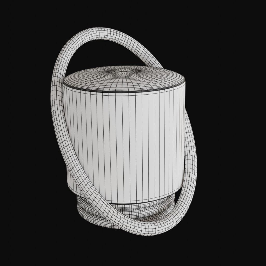 dressing stool- 3d model