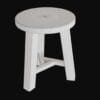 old wooden stool-3d model