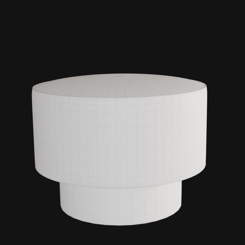 Pastilles  ottoman-3d model