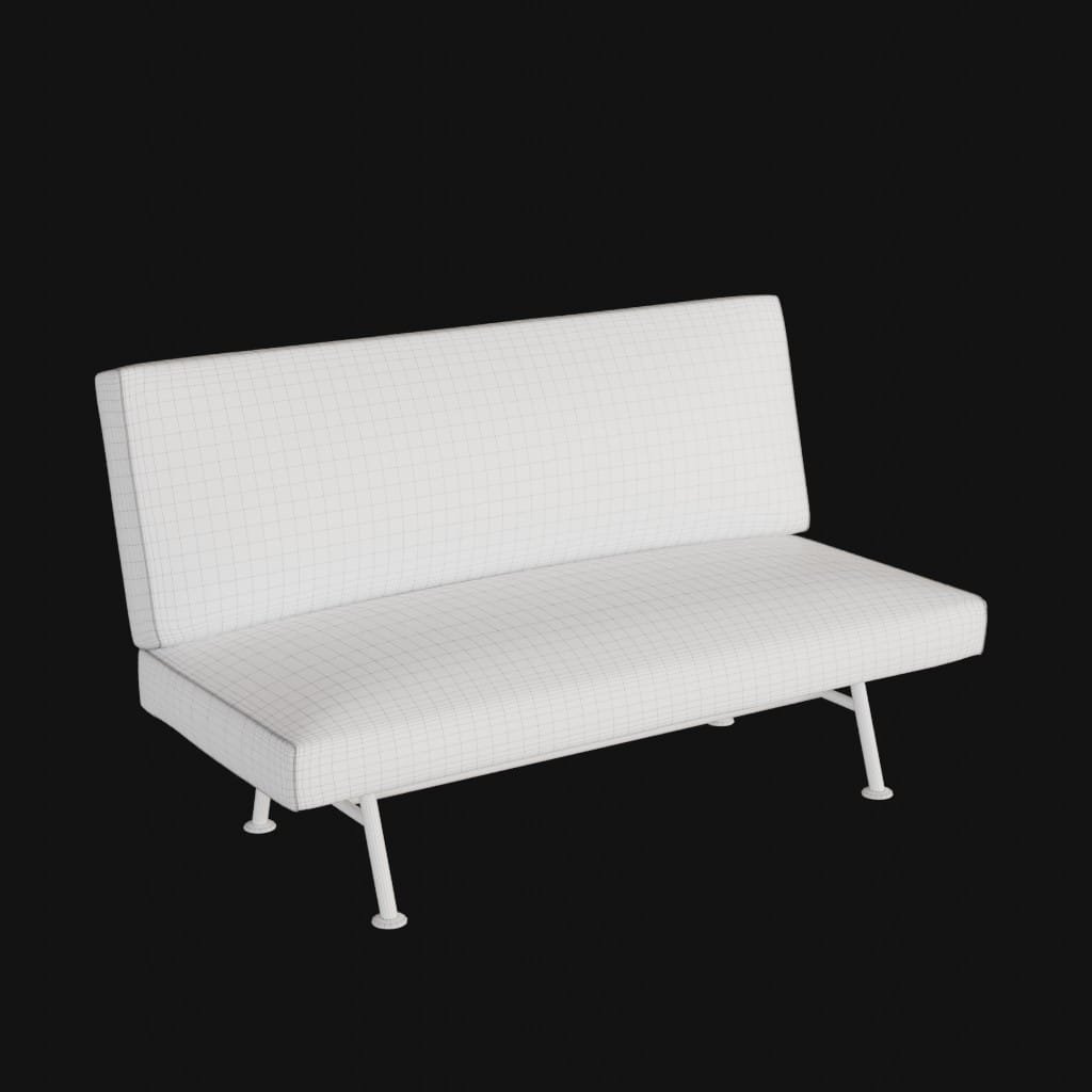 Sliding sofa- 3d model