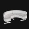 curved sofa- 3d model
