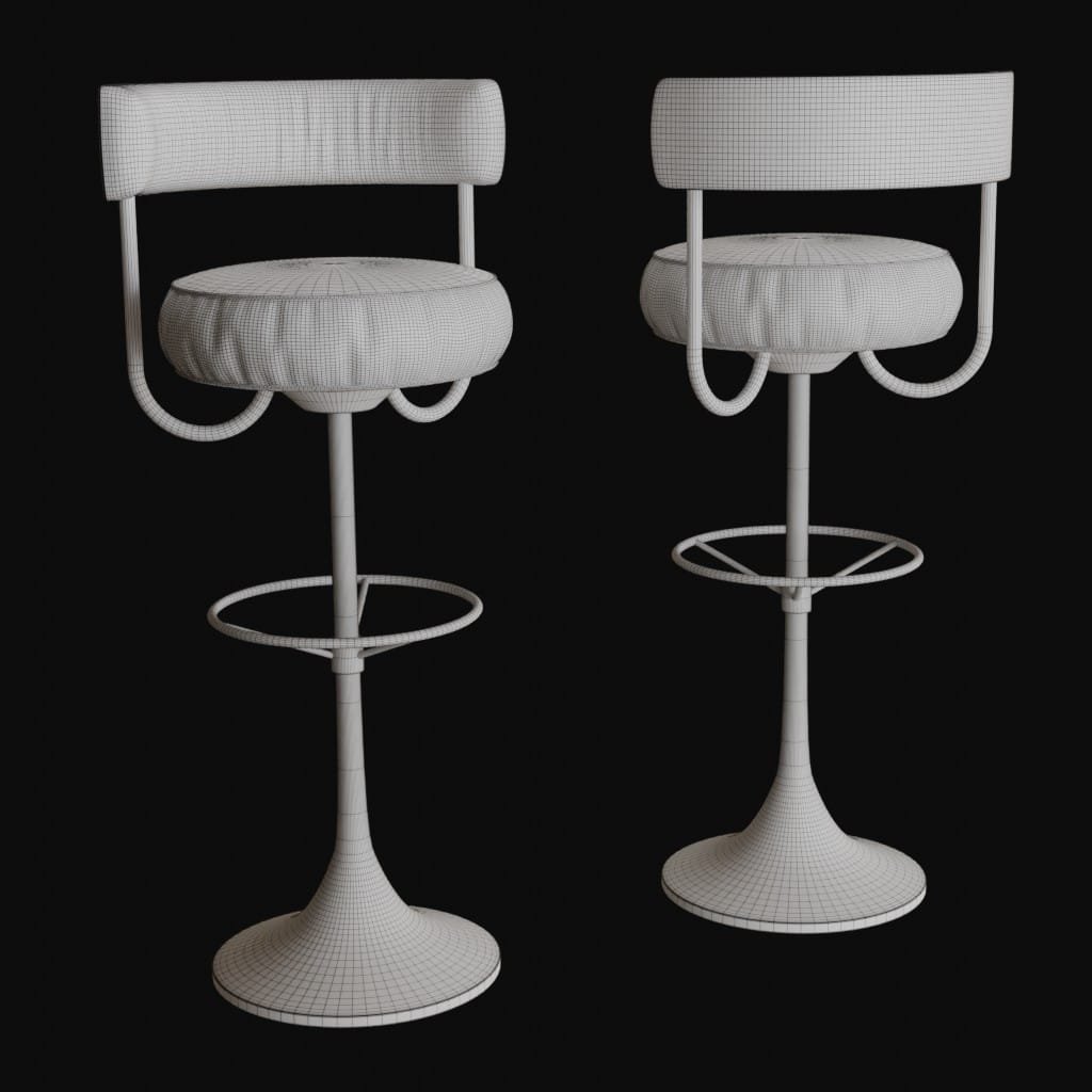 venus stool- 3d model