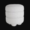white stool single- 3d model
