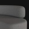 curved sofa- 3d model