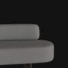 little curve sofa- 3d model