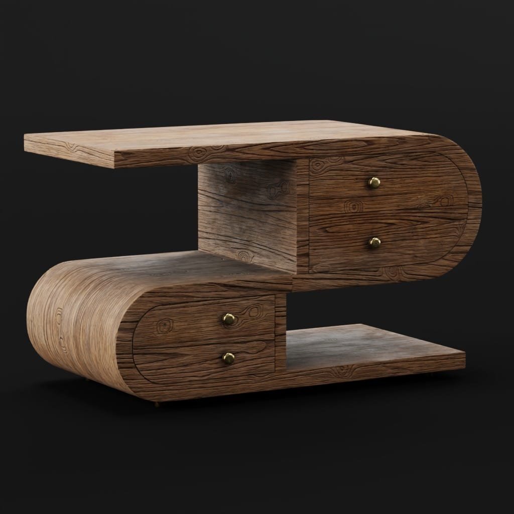 S table -3d model